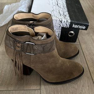 Kenzie Masola Bootie Olive Size 10